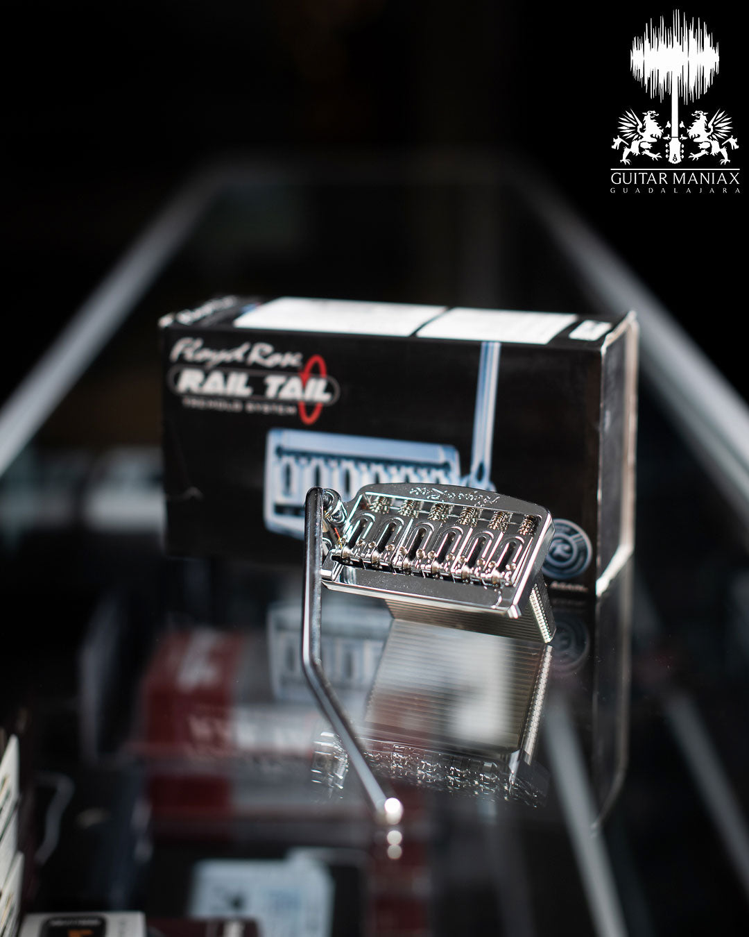 Floyd Rose Rail Tail Tremolo Wide Chrome