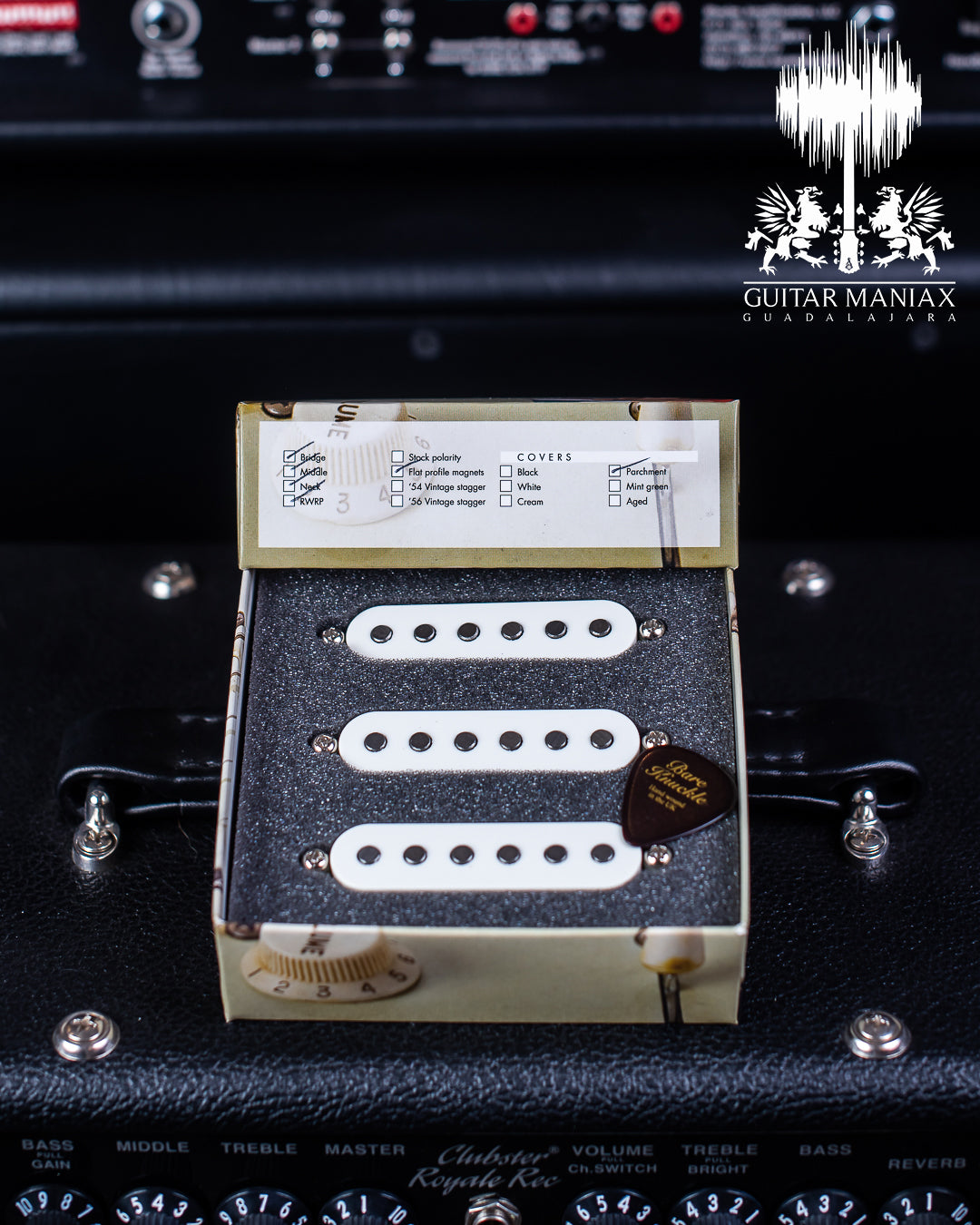 Bare Knuckle Apache Single Coil Set