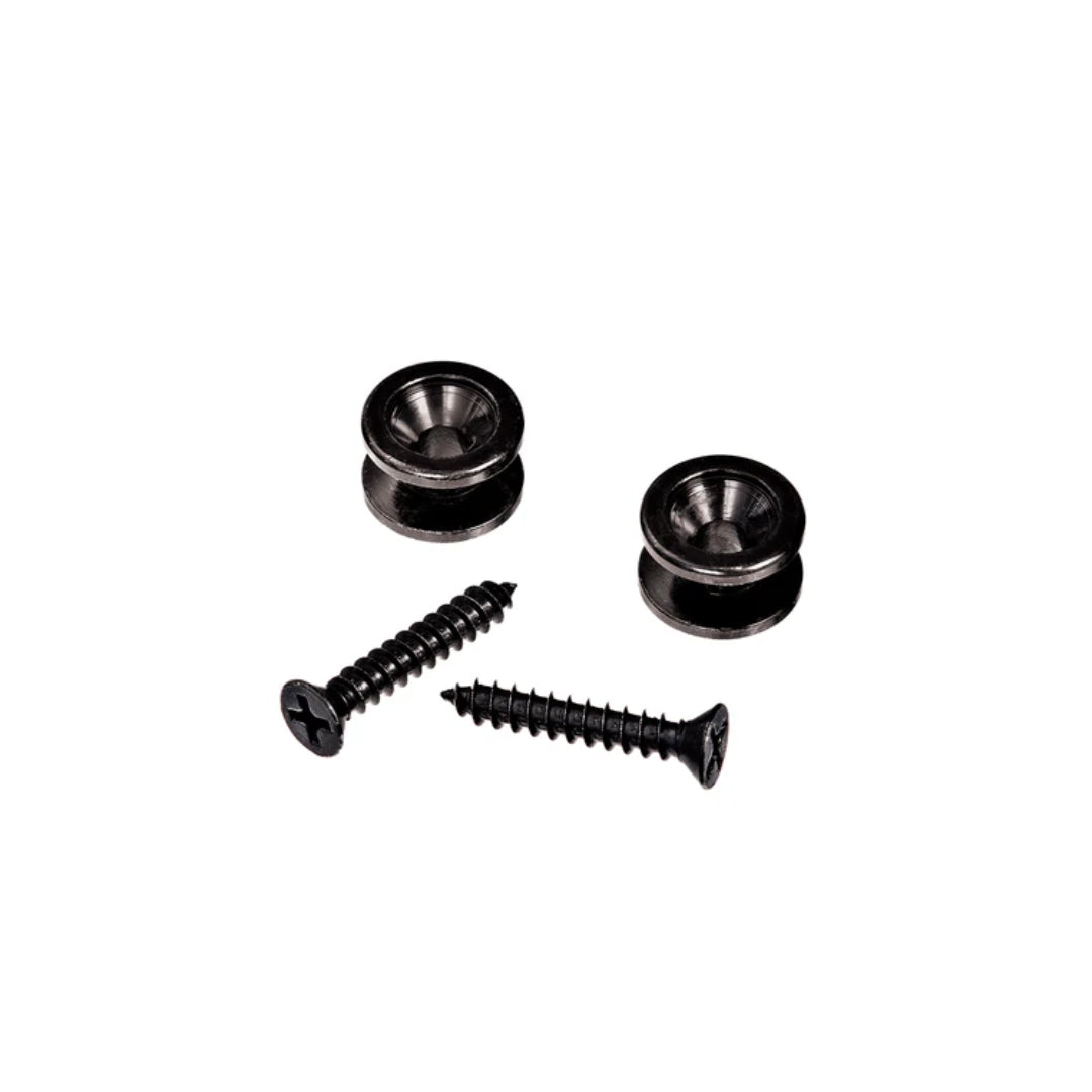 DAddario Solid Brass End Pin Black