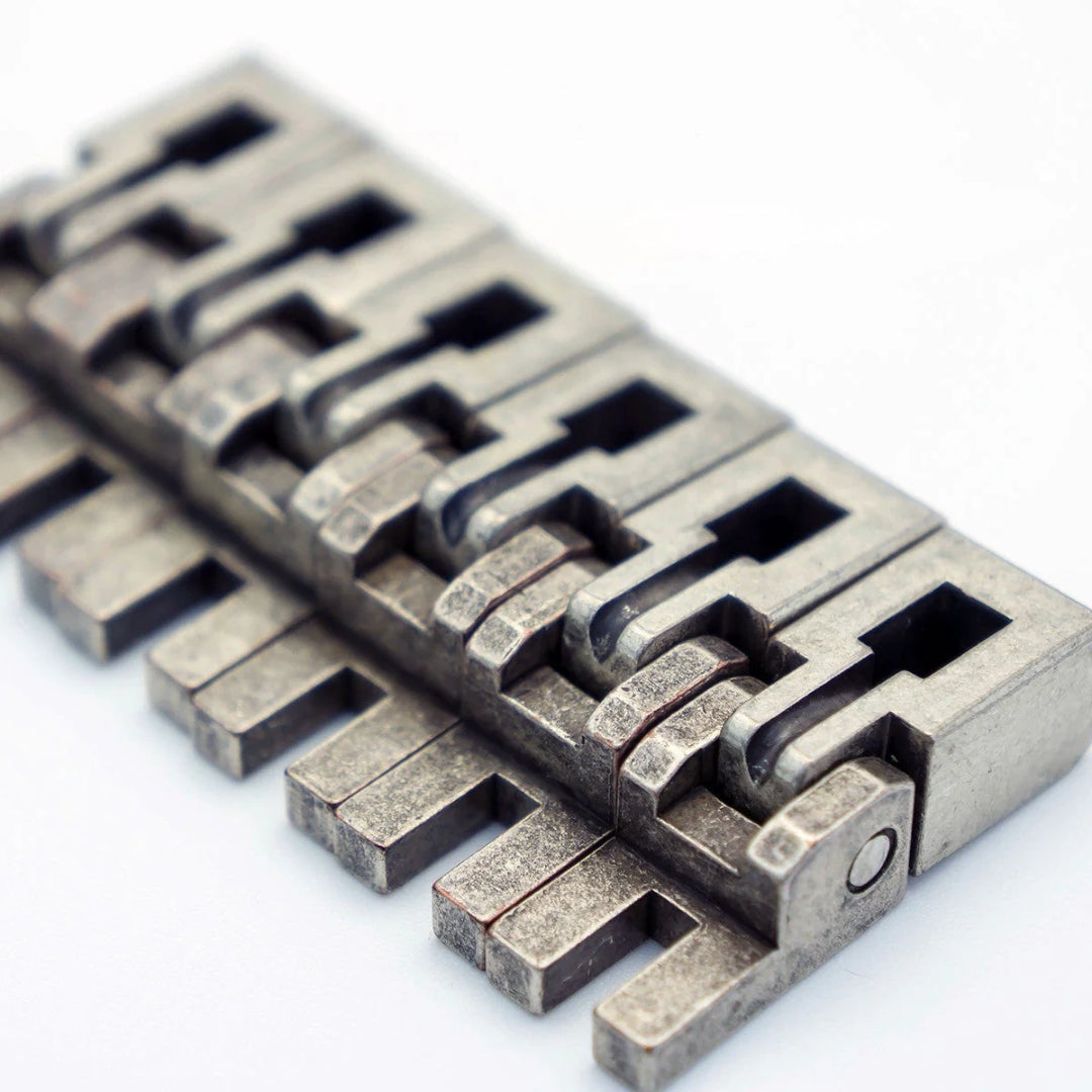 Floyd Rose Special Bridge Saddles Antique Silver