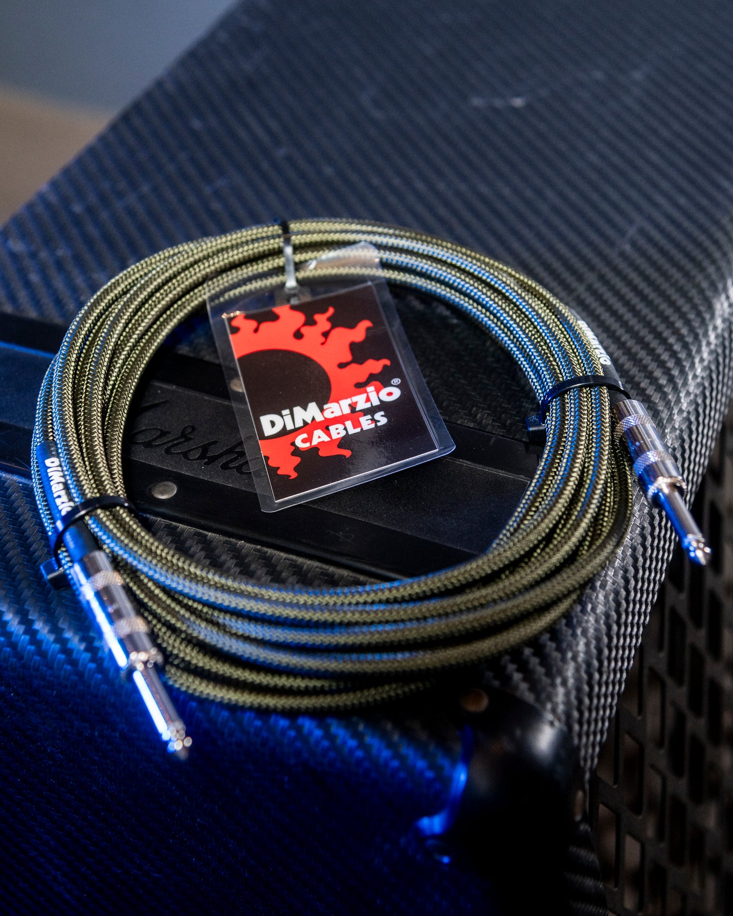 Cable Dimarzio 5.4 mts Verde Marin