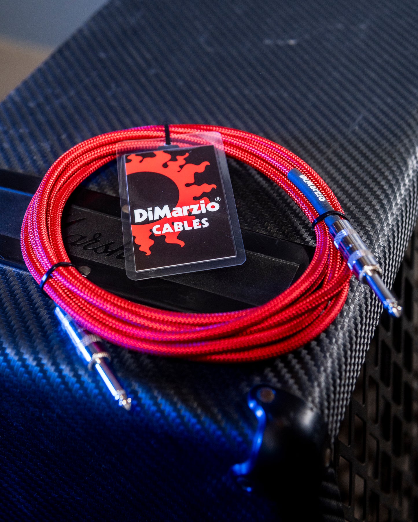 Cable Dimarzio 3mts Rojo