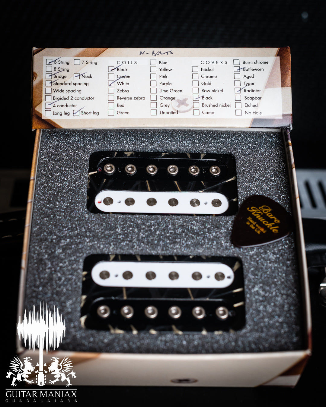 Bare Knuckle Cold Sweat 6 String Set