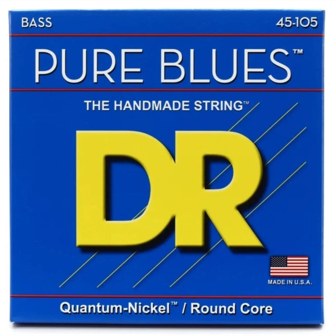 DR Bass 4 Pure Blues Quantum Nickel 45 - 105