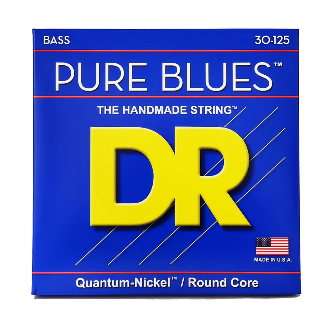 DR Bass 6 Pure Blues Quantum Nickel 30 - 125