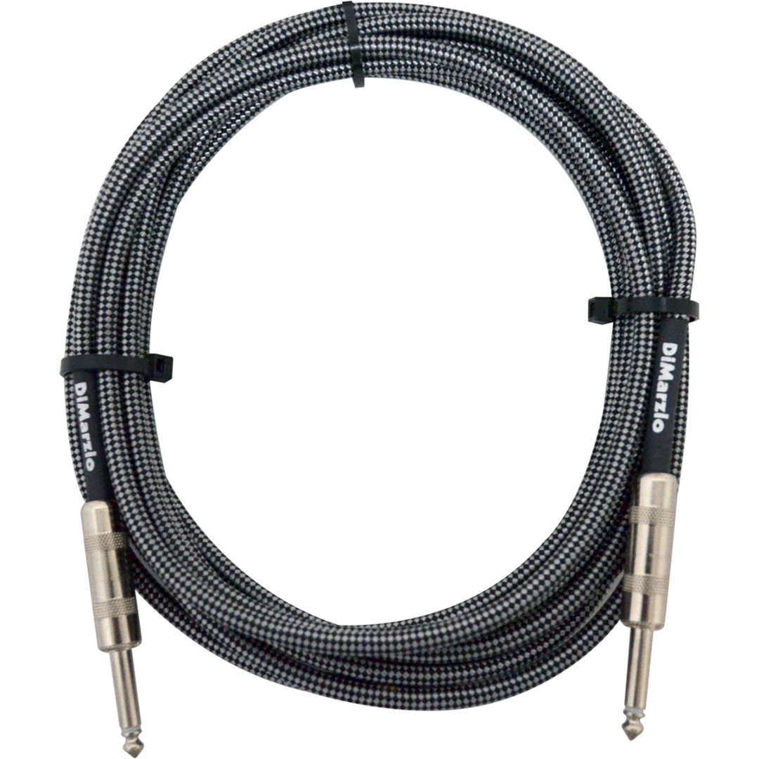 Cable Dimarzio 5.4 mts Negro Gris