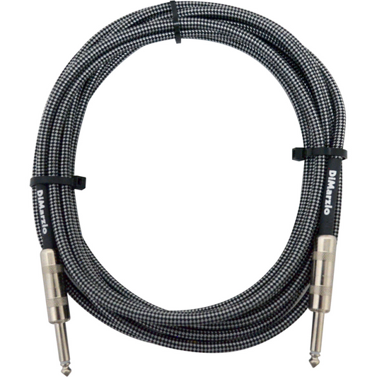 Cable Dimarzio 5.4 mts Negro Gris