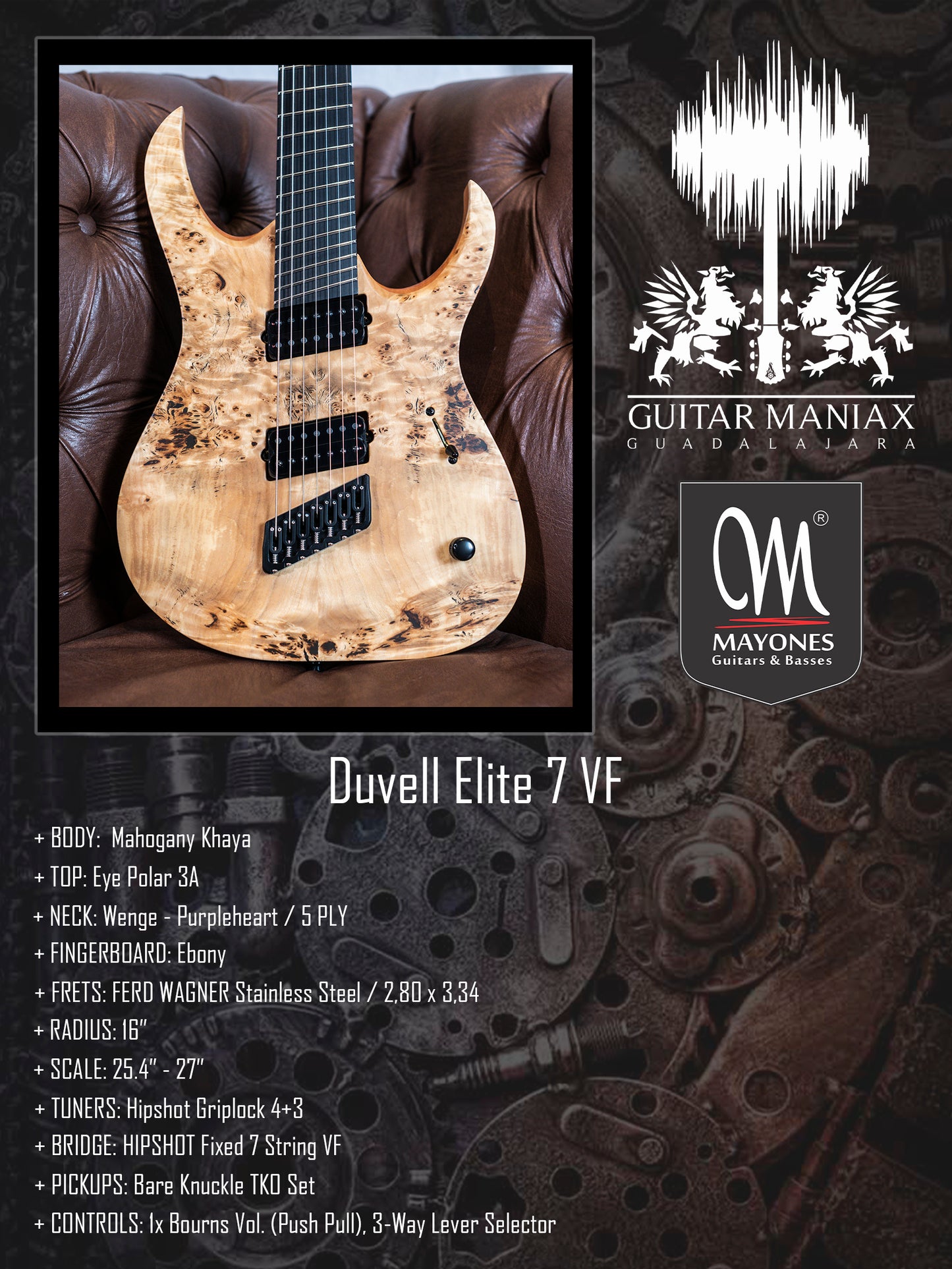 Mayones Duvell Elite VF 7