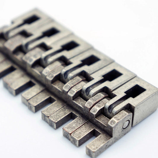 Floyd Rose Special Bridge Saddles Antique Silver