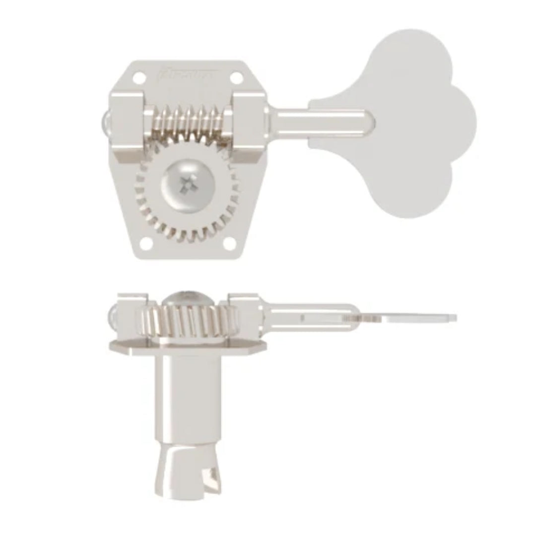 Hipshot HB1 BASS TUNER - CLOVER KEY - NICKEL