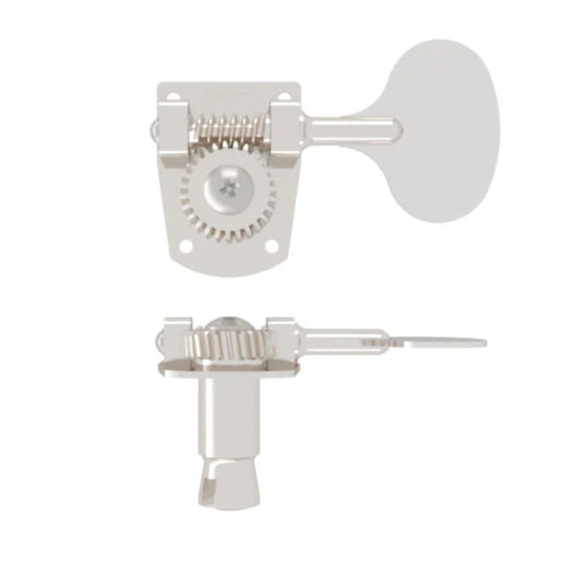 Hipshot HB7 BASS TUNER - LOLLYPOP KEY NICKEL