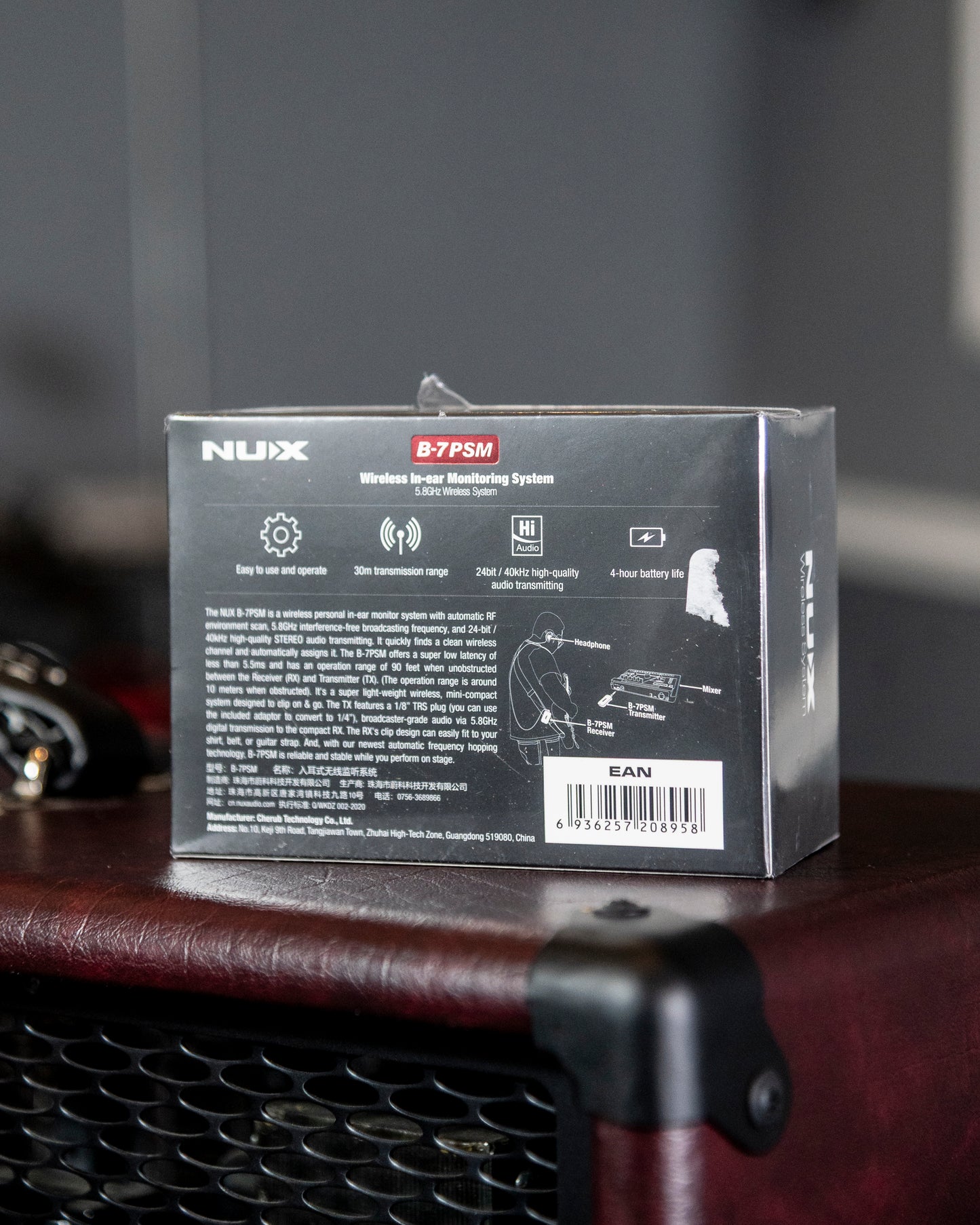 NUX B-7 PSM Wireless In-Ear Monitoring System