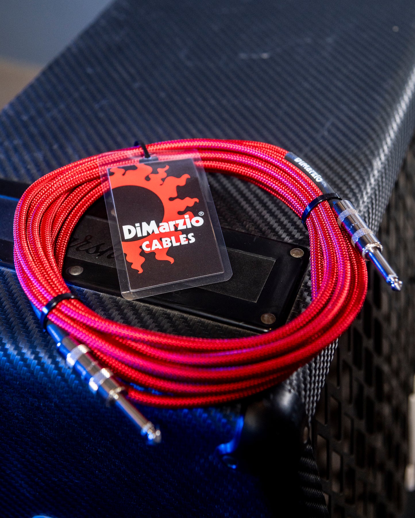 Cable Dimarzio 5.4 mts Rojo