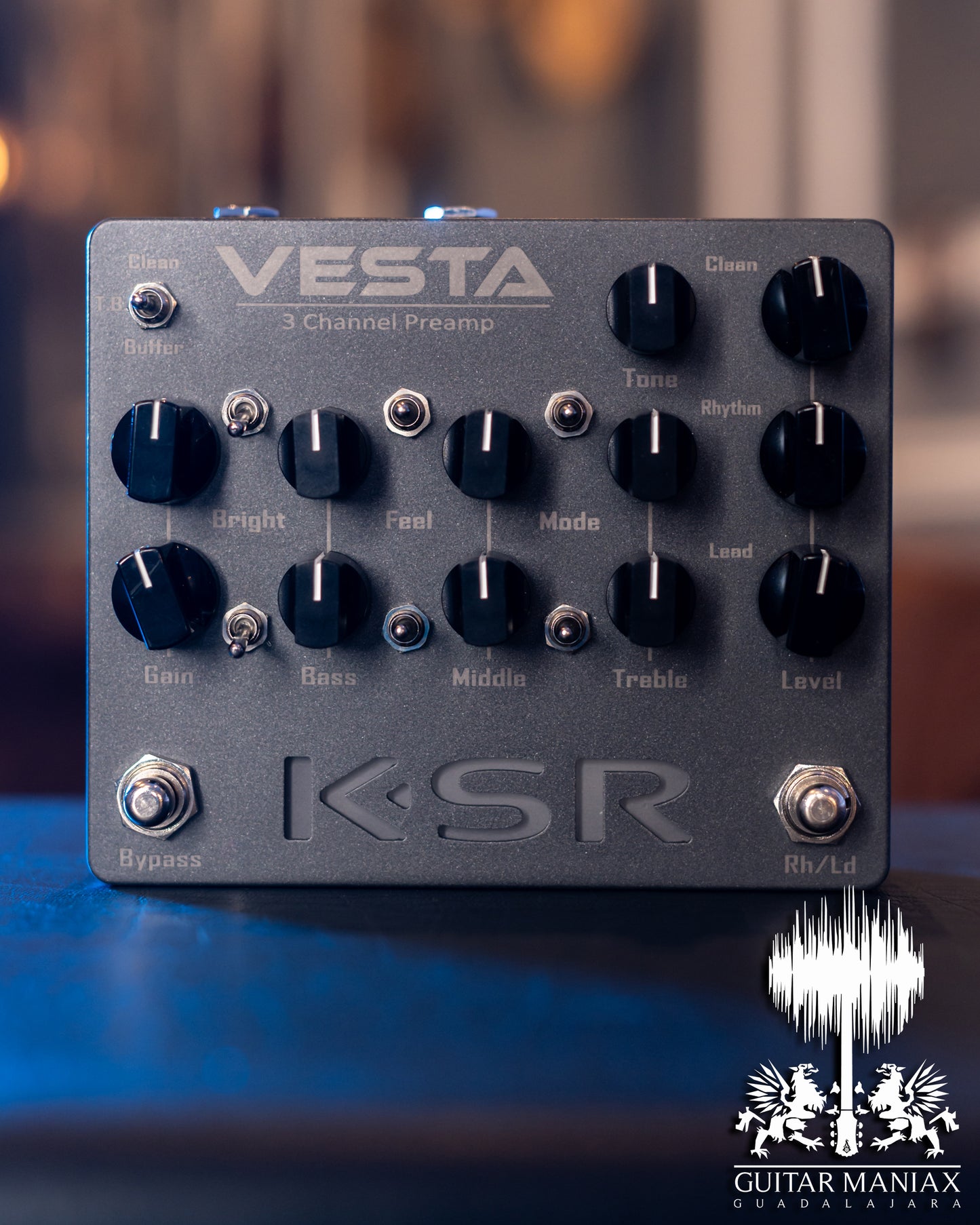 KSR Vesta – 3ch Preamp Pedal