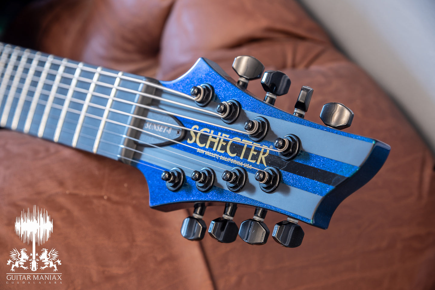 Schecter USA Sunset 8 Masterworks