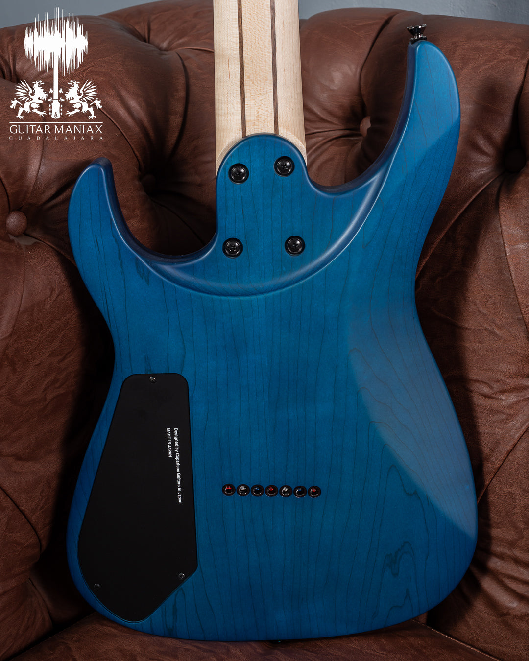 Caparison Dellinger 7 FX-AM Dark Blue Matt