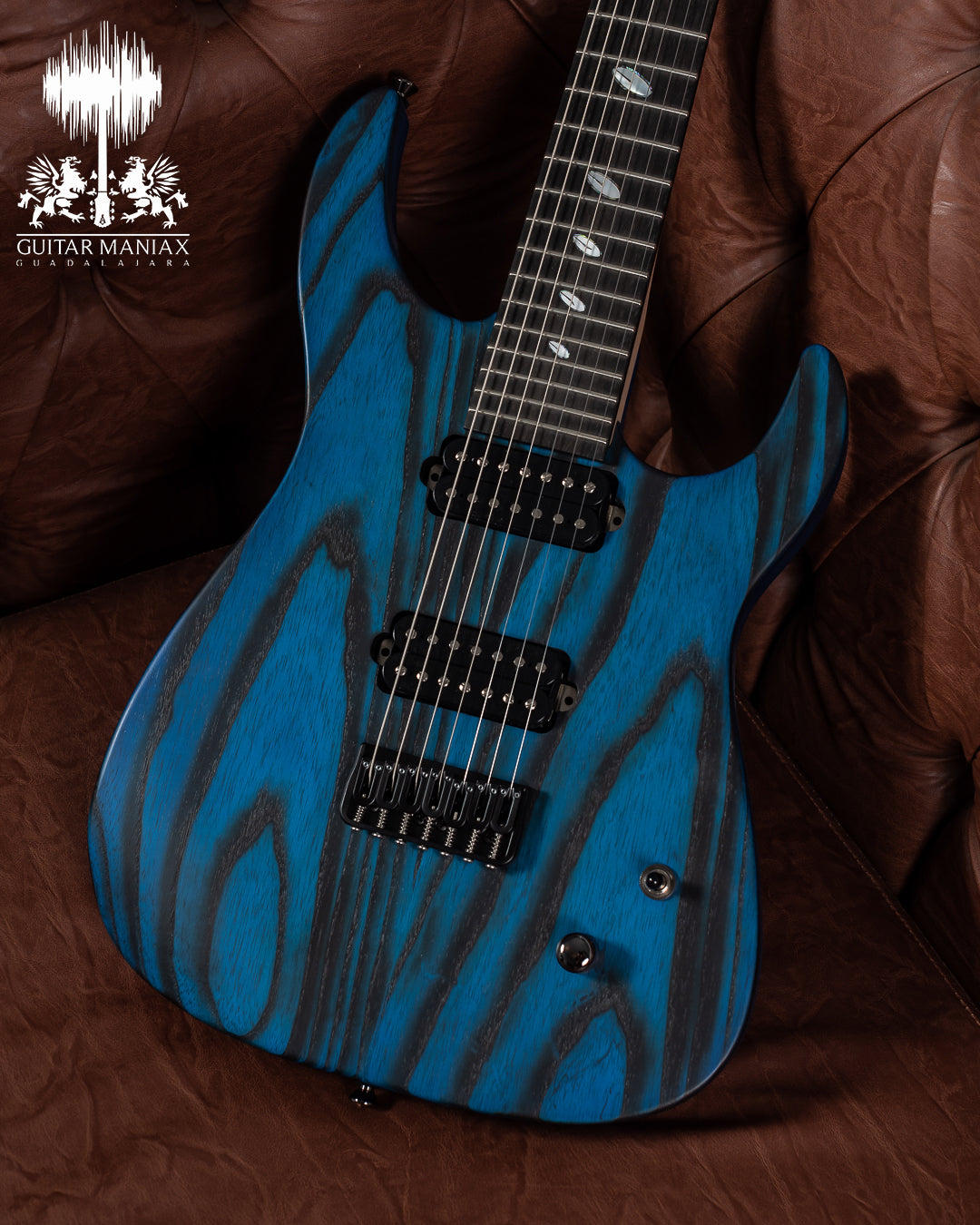 Caparison Dellinger 7 FX-AM Dark Blue Matt