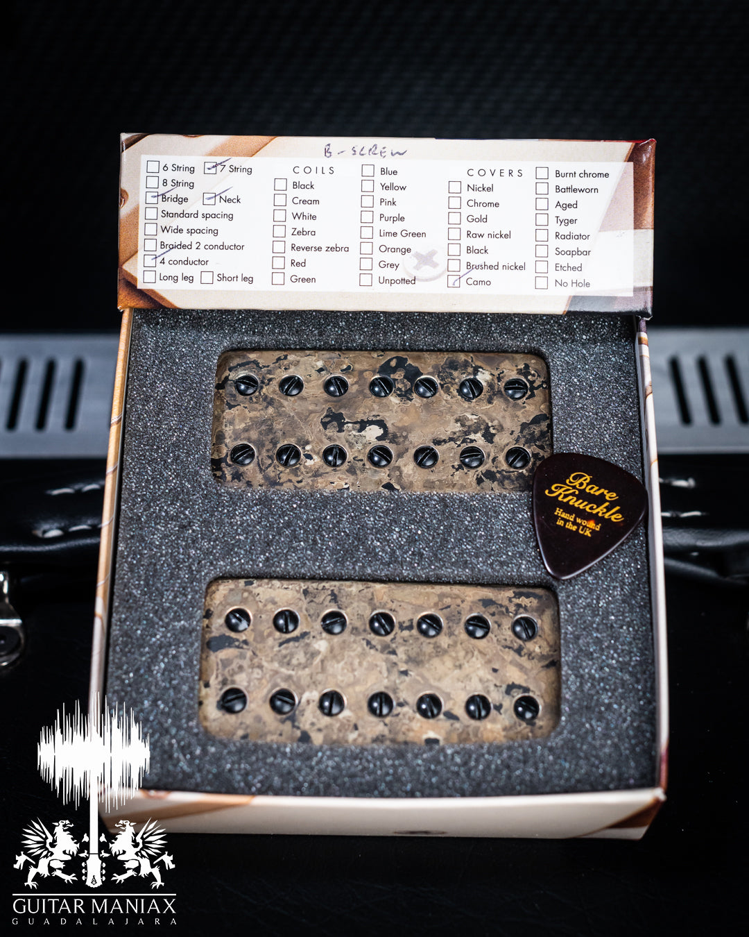 Bare Knuckle Silo 7 String Set