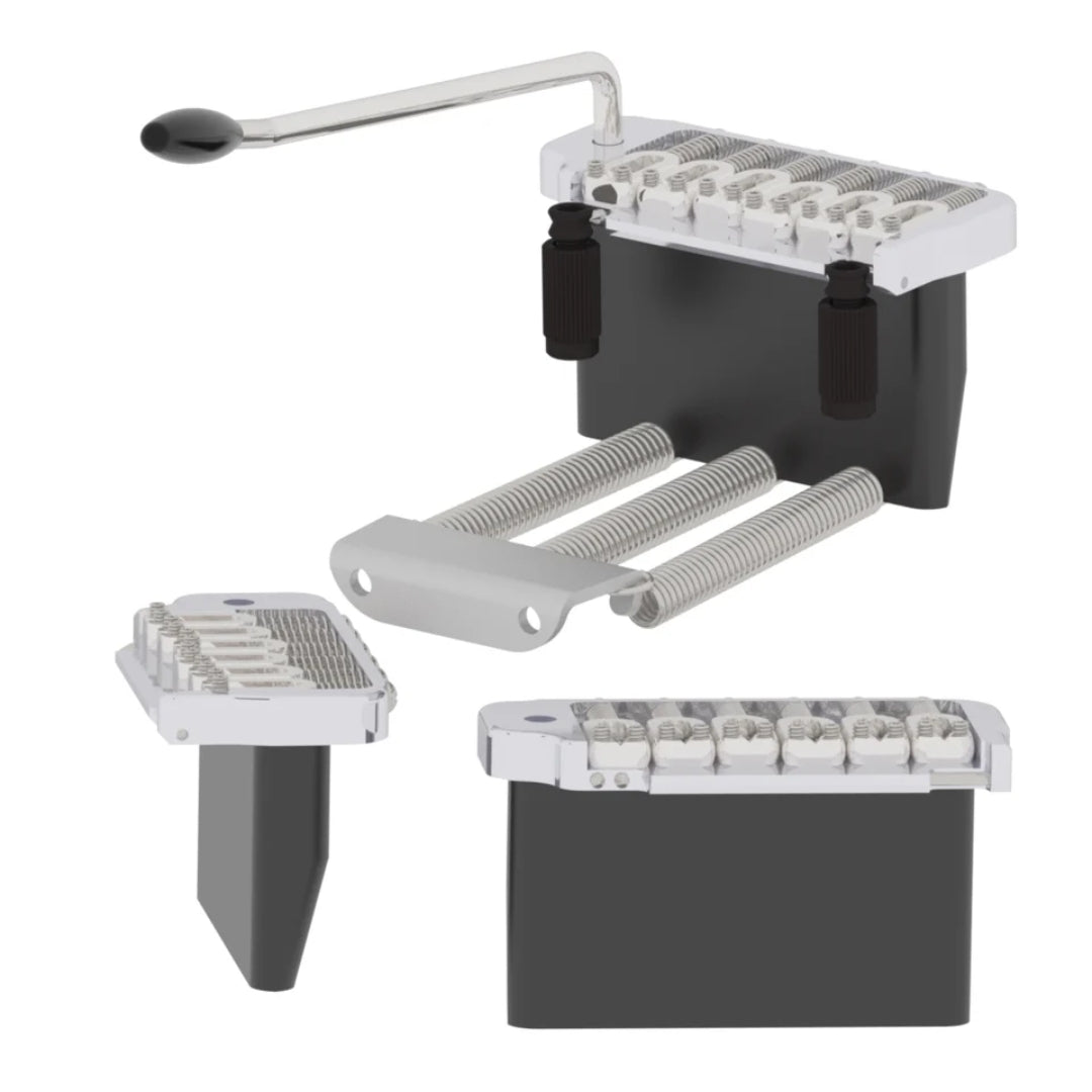 Hipshot 6 String US Contour Tremolo Chrome