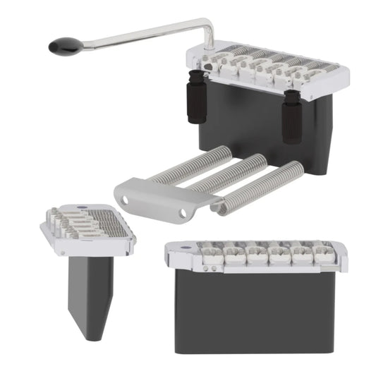 Hipshot 6 String US Contour Tremolo Chrome