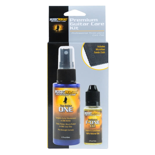 KIT MUSIC NOMAD 3 PZ PREMIUM STRING CARE