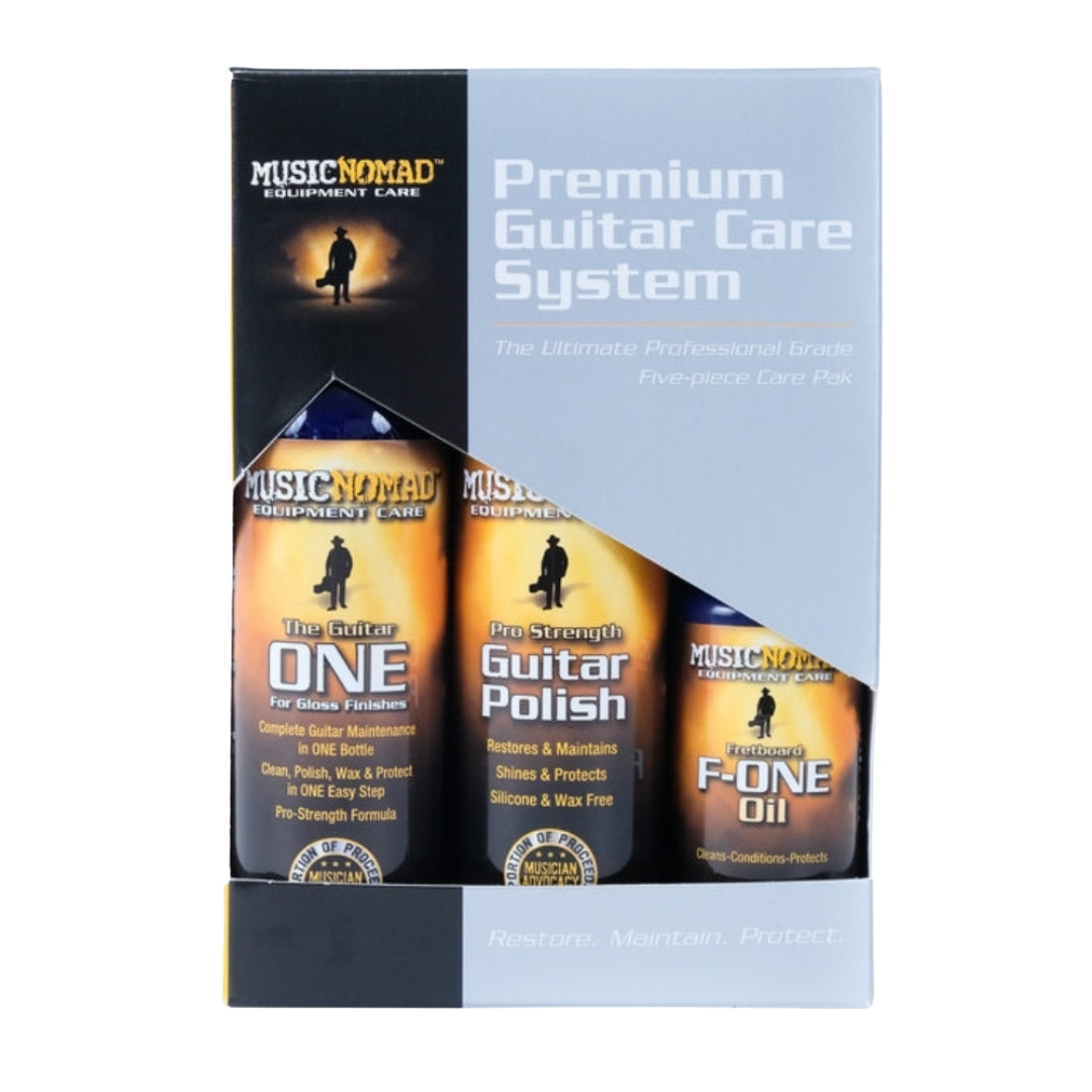 KIT MUSIC NOMAD 5 PZ PREMIUM GUITAR CARE